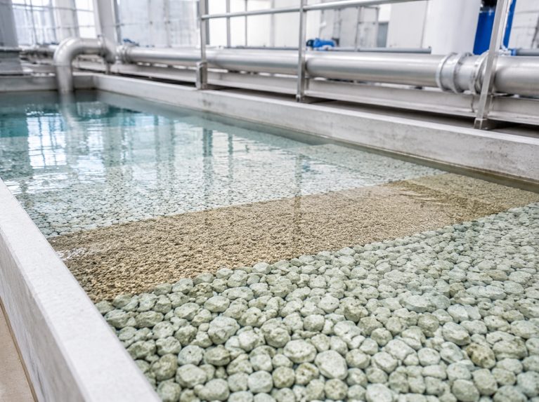 山西大同经济开发区水处理除氨氮沸石滤料